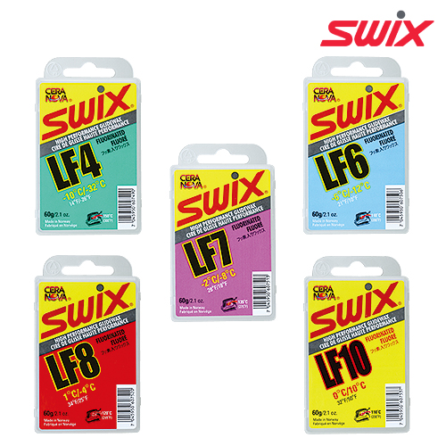 SWIX 旧 LF シリーズ（フッ素低含有ワックス） 60g | サッポロスキッド