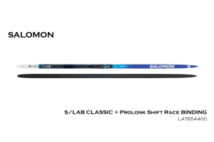 SALOMON S/LAB CLSSIC Med + Prolink Shift Race BINDING - サッポロ